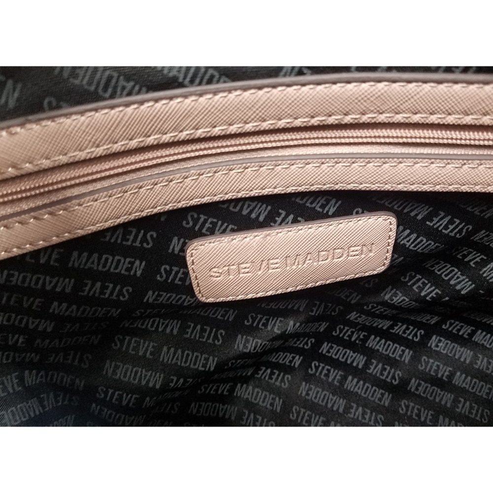 💥NEW STEVE MADDEN Blush Pink Satchel - Picture 4 of 8